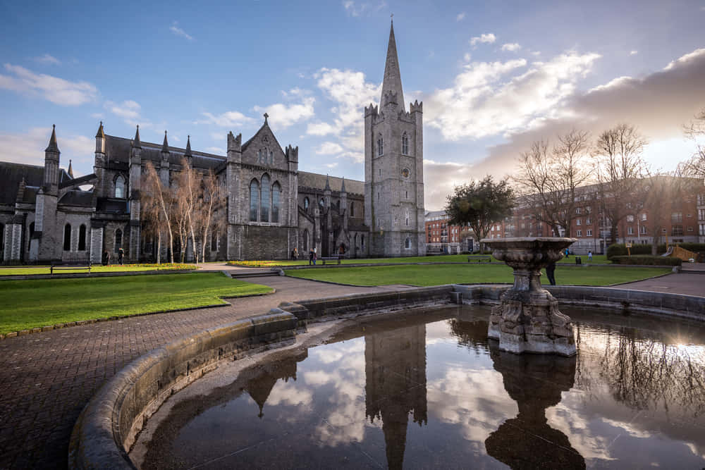 St Patrick's cathedral church, Ireland, Dublin.