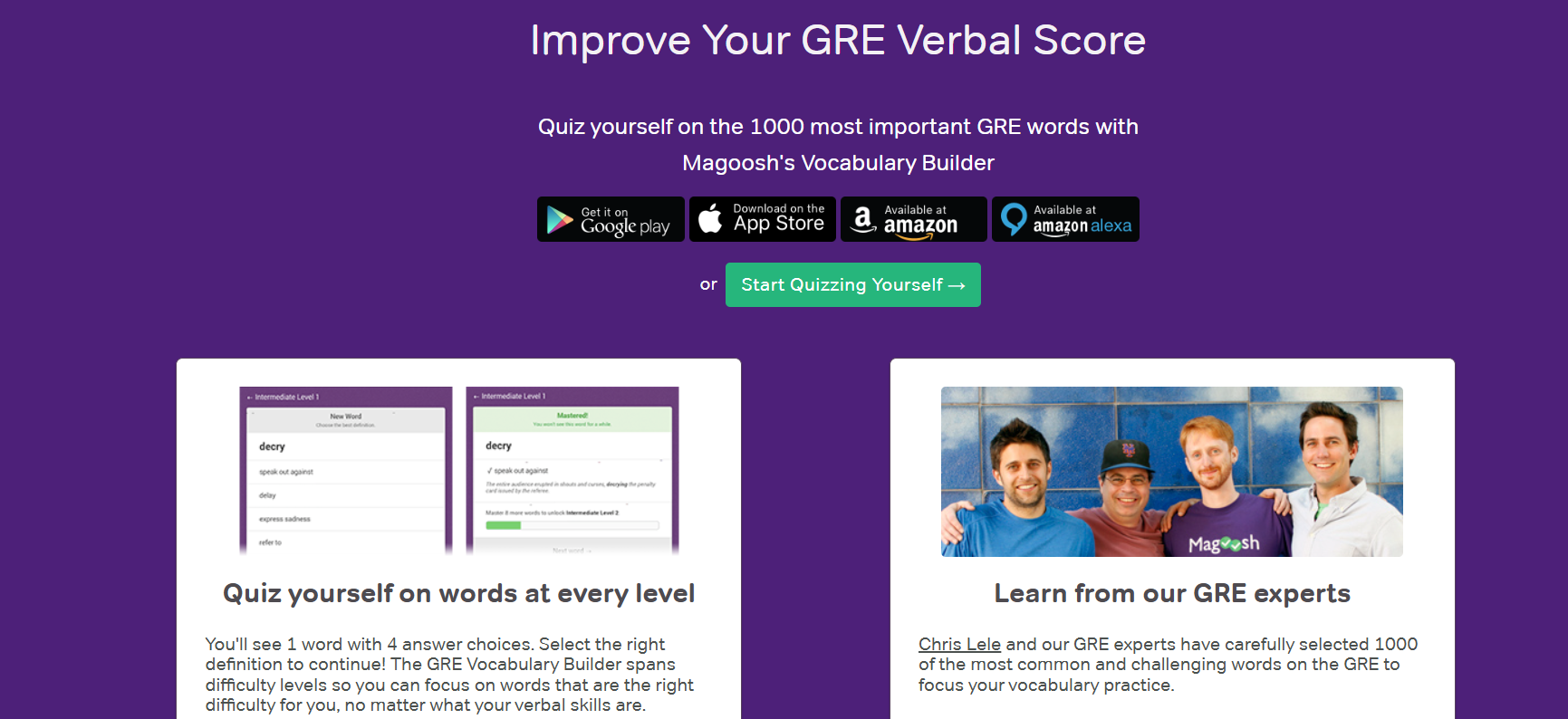 Vocabulary Builder by Magoosh