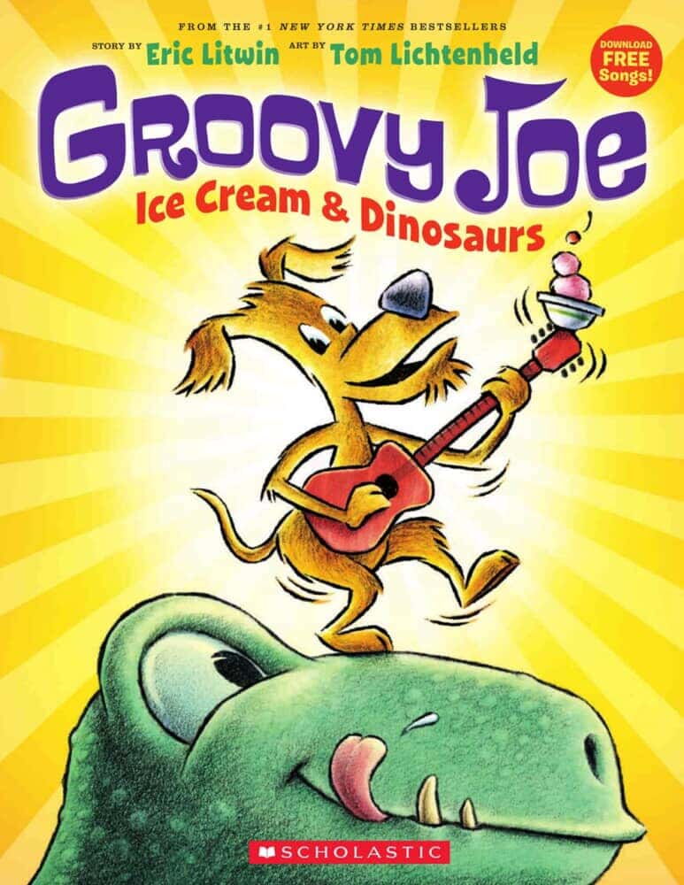 Groovy Joe Ice Cream and Dinosaurs （Scholastic社）表紙